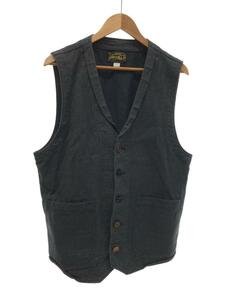 ORGUEIL◆Workers Gilet/ジレベスト/44/コットン/GRY/OR-4009