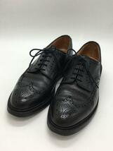 CROCKETT&JONES◆ドレスシューズ/UK7/BLK/8679_画像2