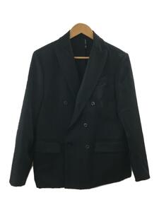 TEATORA◆device jacket/テーラードジャケット/46/ウール/ブラック/tt-202-tx