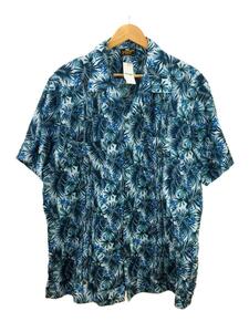 Рубашка Estrellastandard/Aloha/44/хлопок/Blu/Flower Pattern