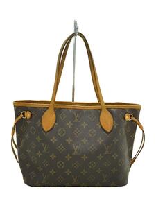 LOUIS VUITTON◆1)ネヴァーフルPM_モノグラム・キャンバス_BRW/PVC/BRW