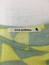 mina perhonen◆ワンピース/140cm/コットン/YLW/総柄/vs8799p/perhonen puzzle_画像3