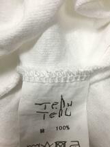 Tehu Tehu/長袖Tシャツ/-/コットン/WHT_画像4