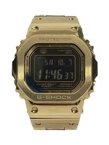 CASIO◆ソーラー腕時計・G-SHOCK/デジタル/ステンレス/GLD/GLD/SS