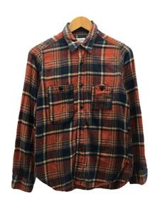 Engineered Garments◆長袖シャツ/2/ウール/RED/チェック