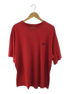 TOWN CRAFT◆Tシャツ/XL/コットン/RED/USA製/着用感有/ホツレ有/状態考慮