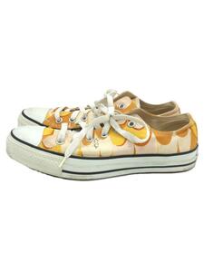 CONVERSE◆ローカットスニーカー/US6/ORN/キャンバス