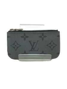 LOUIS VUITTON◆ポシェット クレ モノグラム エクリプス/コインケース/レザー/BLK/総柄/メンズ/M80905