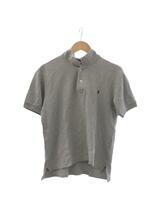 POLO RALPH LAUREN◆ポロシャツ/M/コットン/GRY_画像1