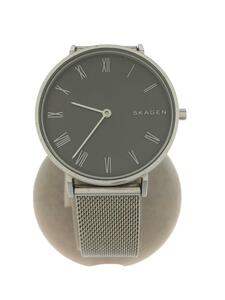 SKAGEN◆クォーツ腕時計/アナログ/GRY/skw2677