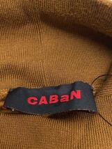 CABaN◆19AW/コットンモックネックロングスリーブプルオーバー/FREE/CML/59-03-94-03005_画像3