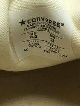 CONVERSE◆CHUCK TAYLOR CANVAS OX/ローカットスニーカー/27cm/WHT/1CK924_画像5