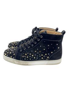 Christian Louboutin◆ハイカットスニーカー/41/ブラック/Milkylouis Flat Black