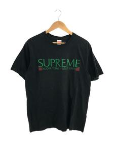 Supreme◆20AW/NUOVA YORK TEE/Tシャツ/M/コットン/ブラック