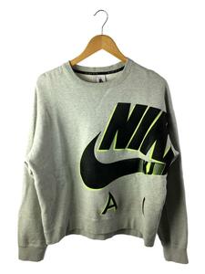 NIKE◆xKIM JONES/NIKE CREW SWEAT/スウェット/L/コットン/GRY/0693-050