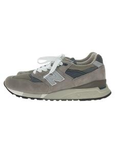 NEW BALANCE◆ローカットスニーカー/26cm/GRY/U998GR