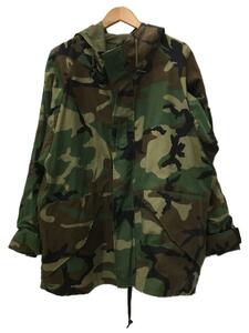 ALPHA INDUSTRIES◆ミリタリージャケット/L/コットン/GRN/カモフラ/8415-01-228-1319