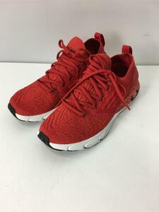 UNDER ARMOUR◆ローカットスニーカー/25.5cm/RED/3023017-604