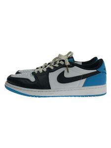 NIKE◆AIR JORDAN 1 LOW OG_エア ジョーダン 1 ロー OG/28cm/BLK/レザー