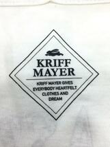 k.mayer(KRIFF MAYER)◆Tシャツ/L/コットン/WHT_画像3