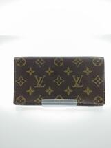 LOUIS VUITTON◆ポルト・円・3カルト・クレディ_モノグラム・キャンバス_BRW/PVC/BRW/メンズ_画像1