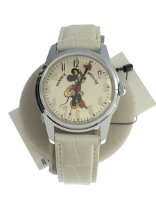  hand winding wristwatch / analogue /SLV/WHT/SS