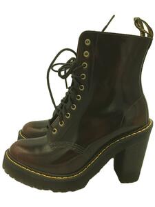 Dr.Martens◆ブーツ/UK4/BRW/レザー/aw006/KENDRA/10ホール