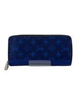 LOUIS VUITTON◆長財布/PVC/BLU/モノグラム/メンズ/M30447_画像1