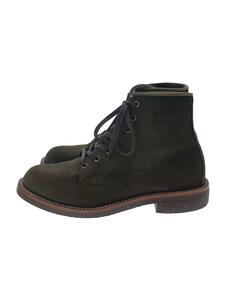 CHIPPEWA◆レースアップブーツ/US8.5/BRW/スウェード/1901M85