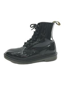 Dr.Martens◆レースアップブーツ/UK5/BLK/エナメル