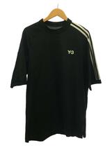 Y-3◆Tシャツ/S/コットン/BLK/H63065_画像1