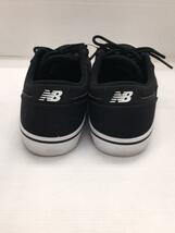 NEW BALANCE◆ローカットスニーカー/25cm/BLK/ニューバランス_画像6