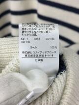 6(ROKU) BEAUTY & YOUTH UNITED ARROWS◆セーター(厚手)/-/ウール/ボーダー_画像4