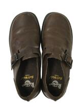 Dr.Martens◆ローカットスニーカー/39/BRW/レザー_画像3