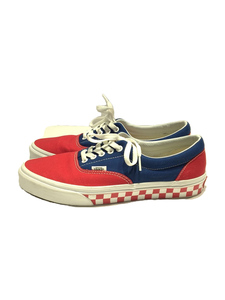 VANS◆エラ/ローカットスニーカー/BMXチェッカー/27cm/RED