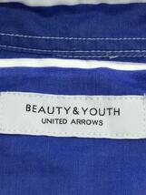 BEAUTY&YOUTH UNITED ARROWS◆ワイドフォルムシャツ/長袖シャツ/M/コットン/ブルー/ストライプ_画像3