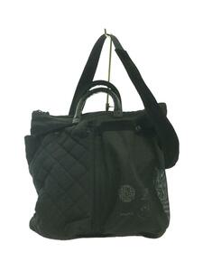 PORTER◆UNION DIGAWEL PORTER RECORD BAG/ヘルメットバッグ/BLK/393-19720