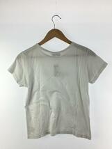 agnes b.◆Tシャツ/2/コットン/WHT/ea72s137 h18/毛羽立有_画像2