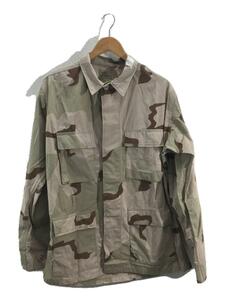 US.ARMY◆90s/BDU JACKET/デザートカモ/ミリタリージャケット/M/コットン/BEG/カモフラ