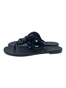 Hermes ◆ Eger/Sandals/41/BLK/MD14775AR