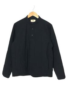 snow peak◆Flexible Insulated Henley Pullover/ジャケット/M/デニム/ブラック/無地