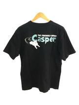 GOD SELECTION XXX◆ゴッドセレクショントリプルエックス/×Casper/Tシャツ/M/コットン/ブラック/プリント_画像2