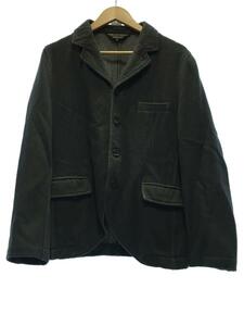 COMME des GARCONS HOMME PLUS◆AD2004/テーラードジャケット/M/コットン/GRY