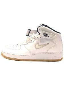 NIKE◆AIR FORCE 1 MID QS_エア フォース 1 ミッド QS/29cm/WHT