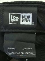 NEW ERA◆キャップ/-/コットン/BLK/無地/メンズ_画像5