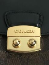 COACH◆クラッチバッグ/レザー/BRW/F55618_画像5