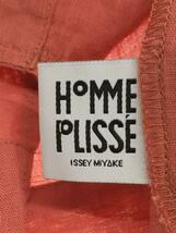 HOMME PLISSE ISSEY MIYAKE◆半袖シャツ/2/リネン/PNK/HP21FJ324_画像3