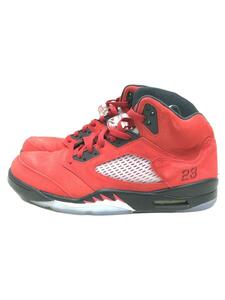 NIKE◆AIR JORDAN 5 RETRO_エア ジョーダン 5 レトロ/28.5cm/RED