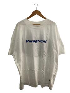 Paragraph◆Fire Logo Tee//Tシャツ/1/コットン/WHT/無地