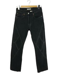 JieDa◆ボトム/1/デニム/BLK/無地/Jie-22W-PT05-B/PANEL DENIM PANTS